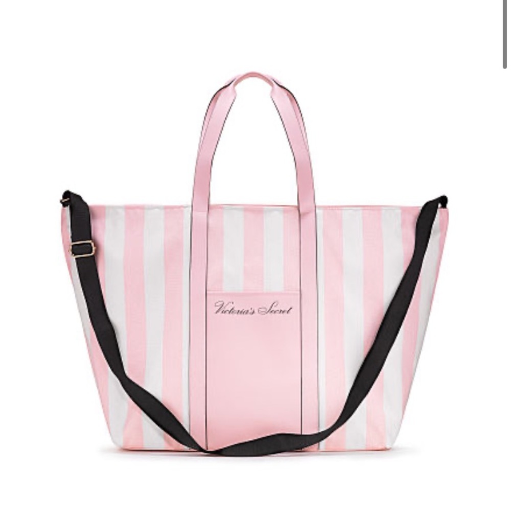 Victoria’s Secret Stripe Weekender Tote